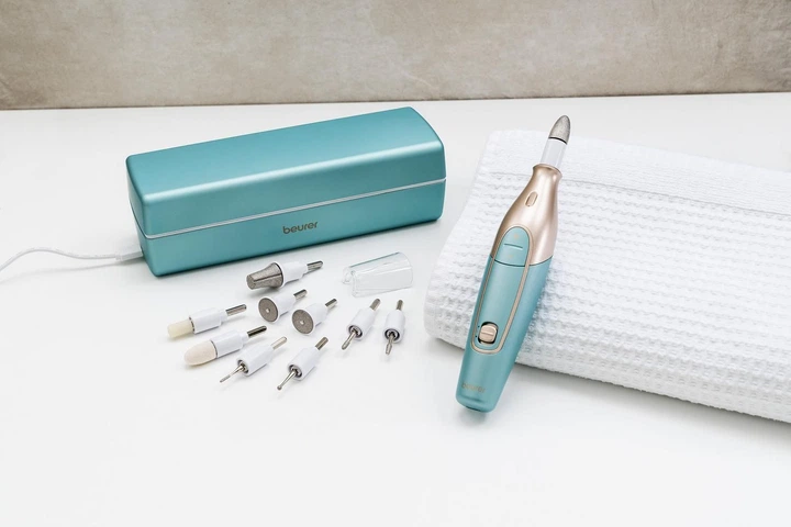 Набір для манікюру та педикюру Beurer MP 84 Бірюзовий (4211125570026) - зображення 5