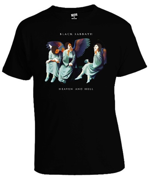 black sabbath heaven and hell t shirt