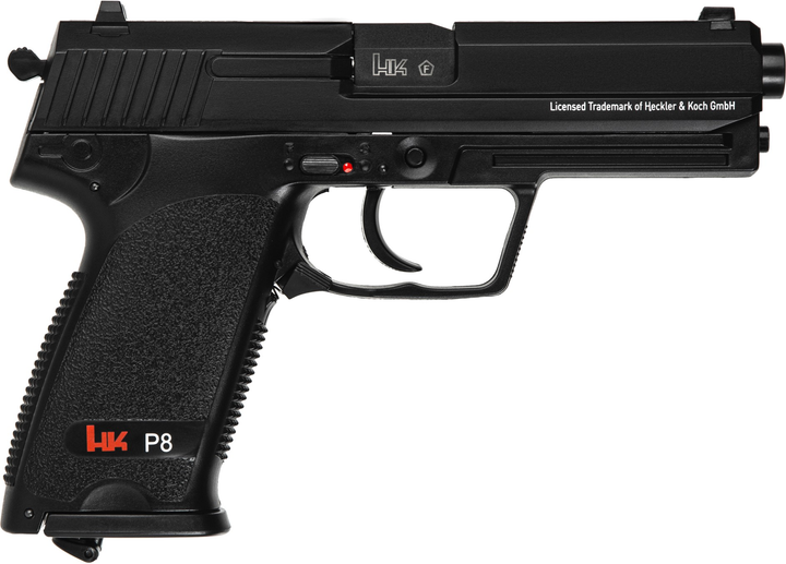 Пневматический страйкбольный пистолет Umarex Heckler & Koch P8 A1 кал. 6 мм CO2 Blowback (2.5617) - изображение 2