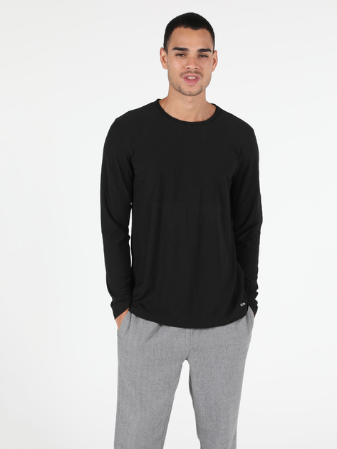 Лонгслів чоловічий Colin's CL1051133BLK S Black від Rozetka на платформі USKIDKA Акція на Лонгслів чоловічий Colin's CL1051133BLK S Black від Rozetka