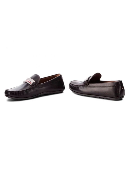 Кожаные лоферы Tommy Hilfiger 41 коричневый TH003024 - Фото 3 Кожаные лоферы Tommy Hilfiger 41 коричневый TH003024 - изображение 3