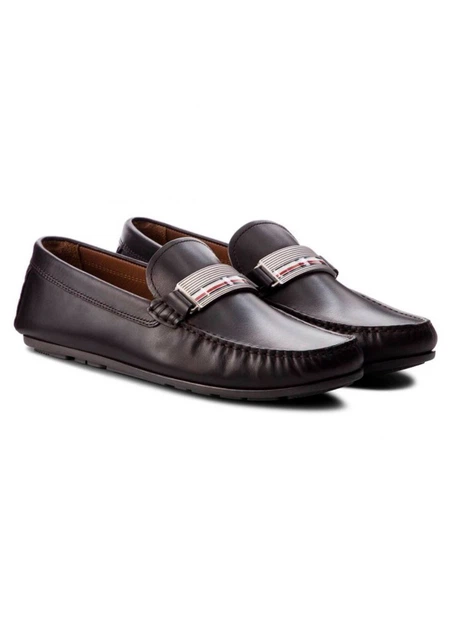 Кожаные лоферы Tommy Hilfiger 41 коричневый TH003024 - Фото 14 Кожаные лоферы Tommy Hilfiger 41 коричневый TH003024 - изображение 14