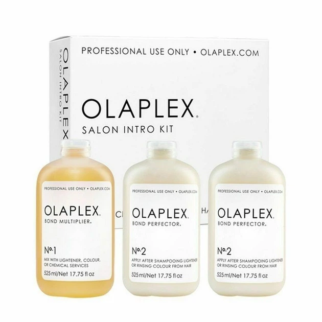 2本セットOlaplex Bond Multiplier No.1 525ml Набор для салонного ухода за окрашенными волосами Olaplex Salon