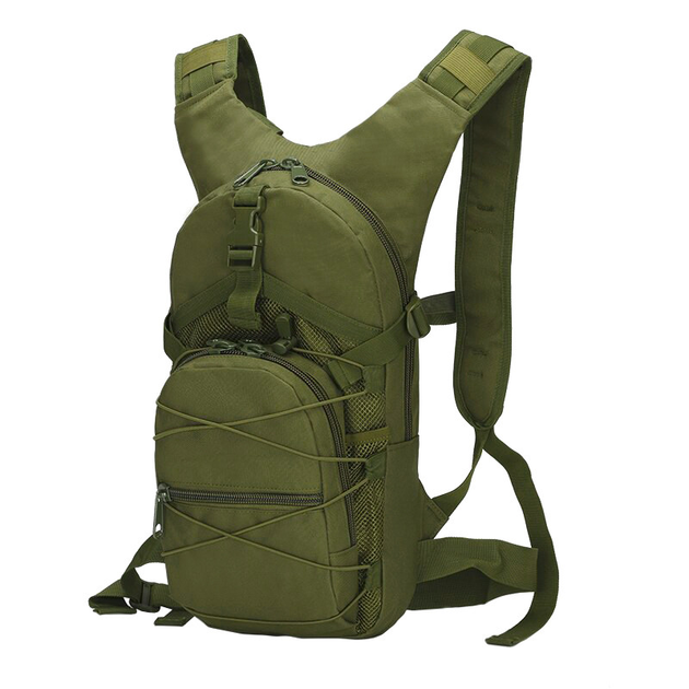 Рюкзак тактичний військовий армійський AOKALI Outdoor B10 Green 20L (F_5365-16922) - зображення 2