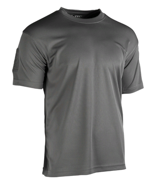 Тактическая потоотводящая футболка Mil-tec Coolmax цвет серый размер XL (11081008_XL) - изображение 1