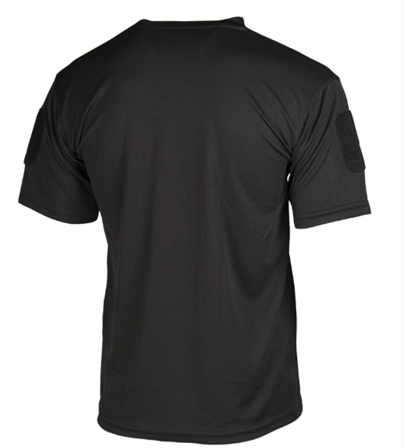 Тактична потовідвідна футболка Mil-tec Coolmax Колір Чорний Розмір S (11081002_S) - зображення 2