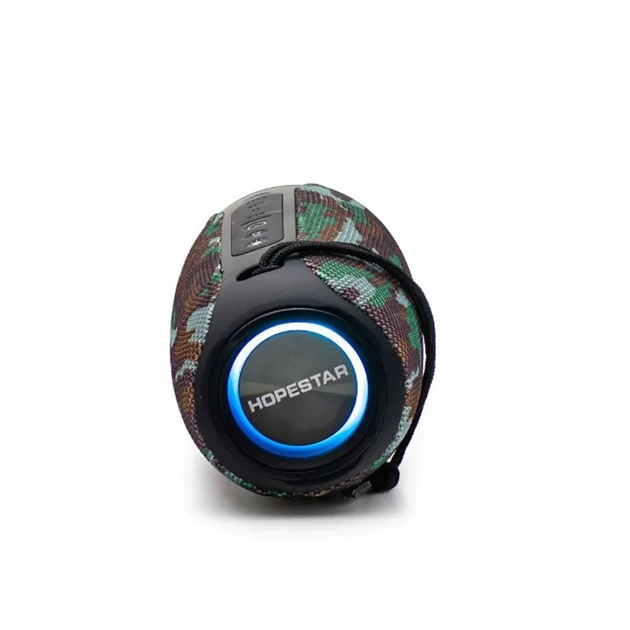 Бездротова Bluetooth Колонка Hopestar P20 Camouflage - Фото 3 Бездротова Bluetooth Колонка Hopestar P20 Camouflage - зображення 3