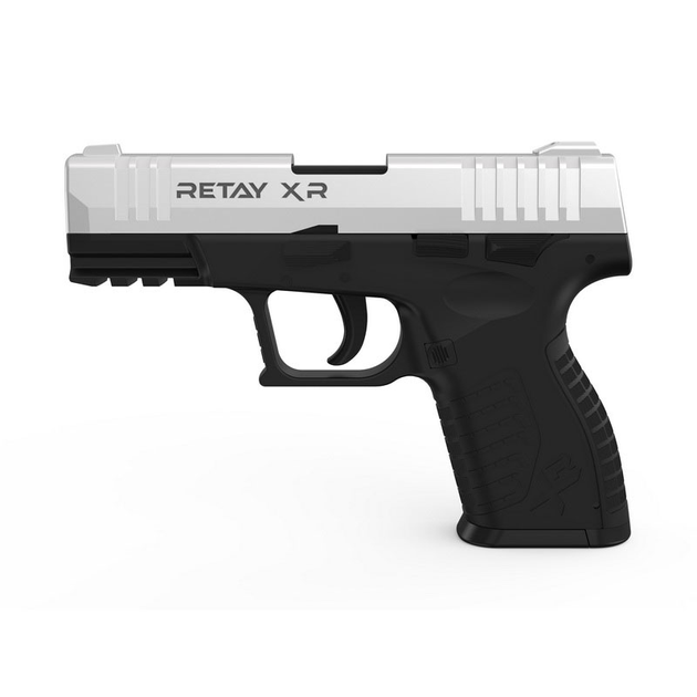 Стартовий пістолет Retay XR 9 мм Chrome - зображення 1
