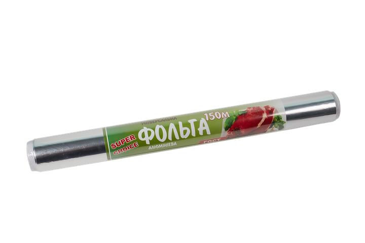 Фольга для запекания 44см 550 грамм, 18мкм SUPER CHOICE от продавца ...