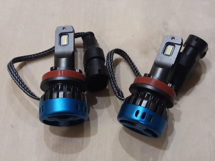 Світлодіодні автомобільні LED-лампи Н11 60W 6500K - зображення 6