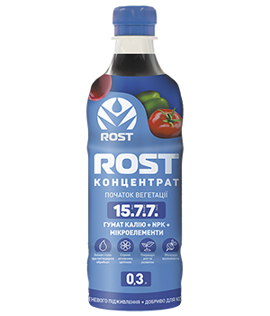 Добриво Rost Концентрат 15.7.7 0,3 л - Фото 1 Добриво Rost Концентрат 15.7.7 0,3 л - изображение 1