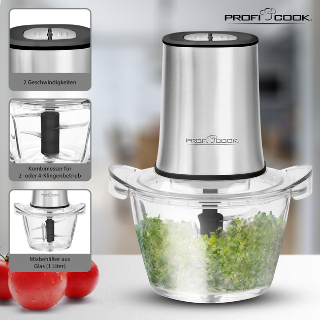 Подрібнювач (чоппер) PROFI COOK PC-MZ 1150 - зображення 3