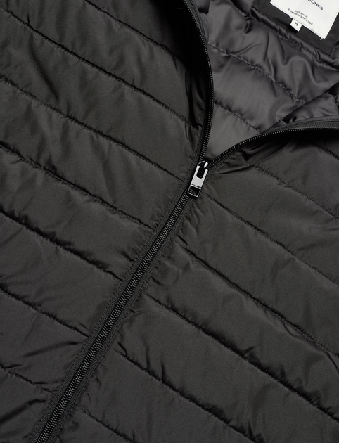Куртка Jack & Jones JJEACE SPRING PUFFER HOOD M Черный 12200419-Black - изображение 3