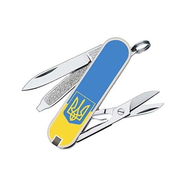 Нож Victorinox Classic SD Ukraine (0.6223.7R3) - зображення 2