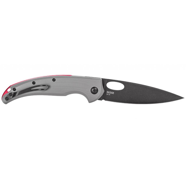 Нож Steel Will Sedge Grey/Red Blackwash (SWF19-20) - зображення 2
