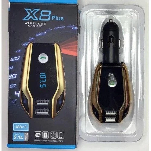 Трансмиттер, FM-модулятор, FM MOD. X8 PLUS BT, черний - изображение 5