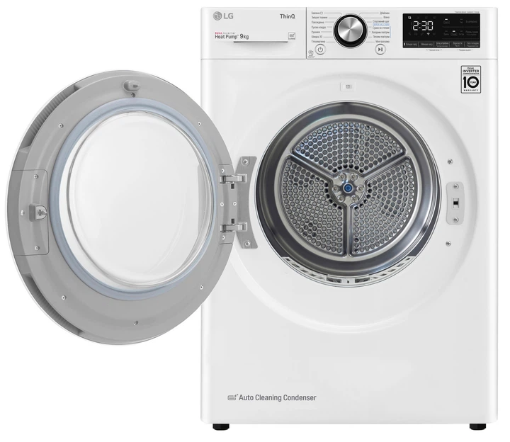 Сушильный автомат LG DC90V9V9W - изображение 4