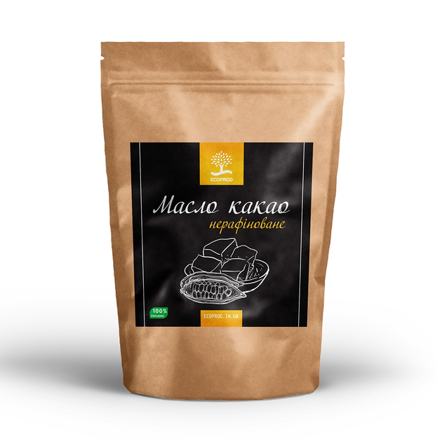 Масло какао Ecoprod нерафинированное 1 кг от продавца: ERA – ROZETKA ...