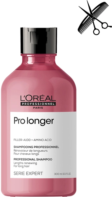 Акция на Професійний шампунь L'Oreal Professionnel Serie Expert Pro Longer для відновлення волосся по довжині 300 мл от Rozetka