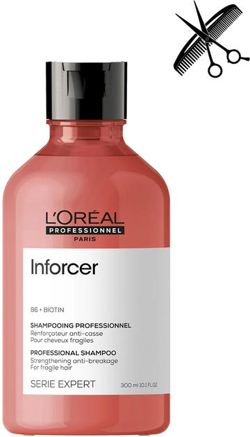 Акція на Професійний зміцнювальний шампунь L'Oreal Professionnel Serie Expert Inforcer проти ламкості волосся 300 мл від Rozetka