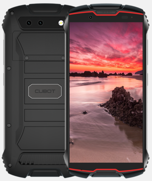 Cubot KingKong Mini 3/32 Gb red-black IP68 - Фото 1 Cubot KingKong Mini 3/32 Gb red-black IP68 - изображение 1