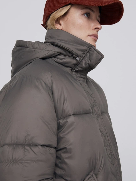 Куртка зимняя женская Zara 2969/261/706 M Графитовая