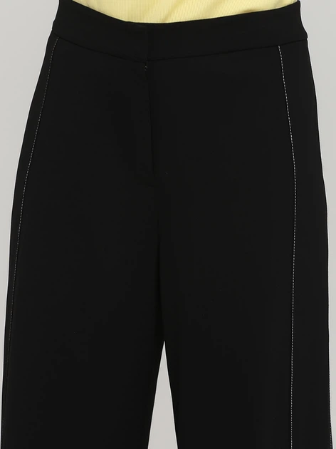 Брюки женские H&M 0877431_бел.шов S Черные (KAY2000001300558) - Фото 3 Брюки женские H&M 0877431_бел.шов S Черные (KAY2000001300558) - изображение 3