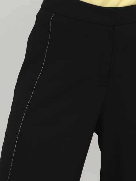 Брюки женские H&M 0877431_бел.шов S Черные (KAY2000001300558) - Фото 4 Брюки женские H&M 0877431_бел.шов S Черные (KAY2000001300558) - изображение 4