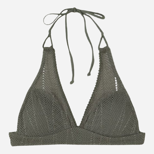 Верхня частина купальника жіноча H&M 6093327b48 70B Зелена (100000020581) - Фото 1 Верхня частина купальника жіноча H&M 6093327b48 70B Зелена (100000020581) - зображення 1