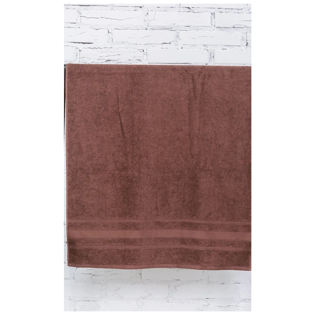Полотенце MirSon банное 5001 SoftNess Brown 50x90 см (2200003181838) - изображение 2
