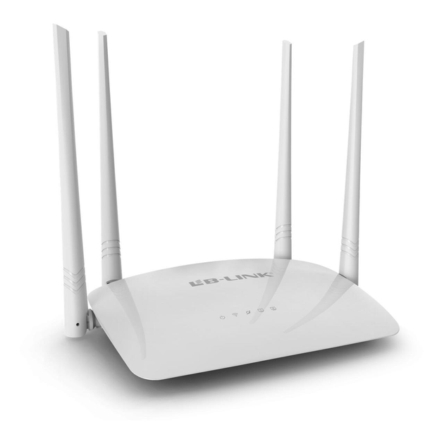 Wi-Fi роутер LB-Link BL-WR450H 2,4GHz 300Mbps, двухдиапазонный беспроводной сети маршрутизатор для дома - изображение 1