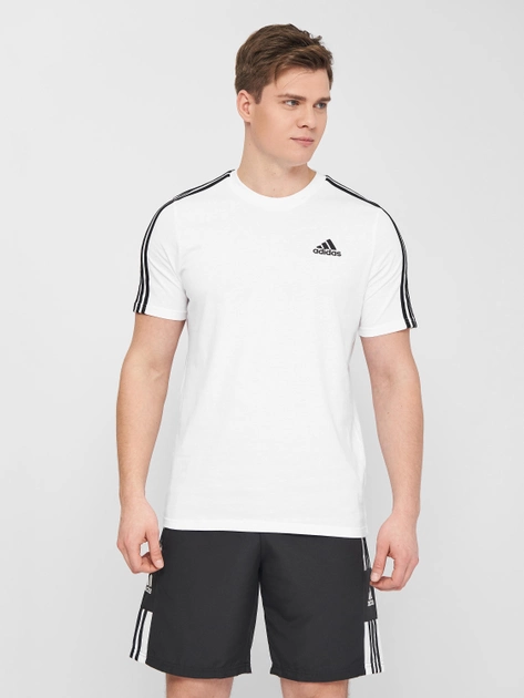Футболка Adidas M 3S Sj T GL3733 4XL White/Black (4062064985521) - изображение 1