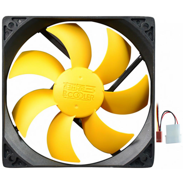 Кулер для корпуса PcСooler F122Y - изображение 1