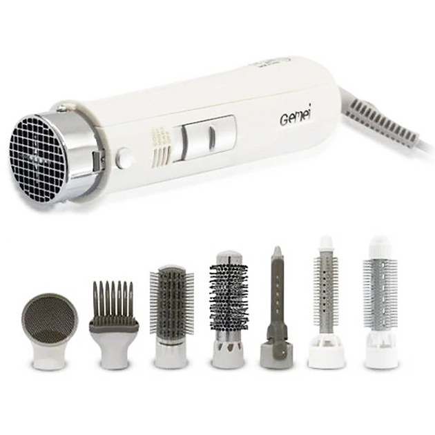 Стайлер багатофункціональний прилад для укладання волосся 8в1 Gemei Professional Hot Air Stylex GM-4832 (zag211487833) - зображення 1