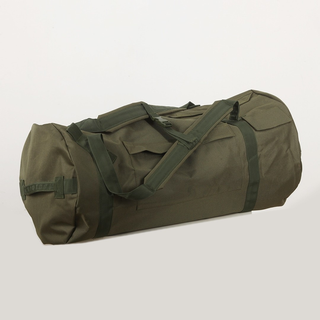 Рюкзак-сумка ЗСУ водонепроникна Melgo 90 літрів олива - зображення 1