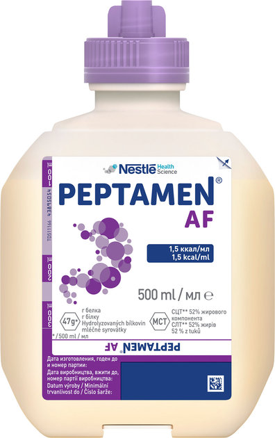 Энтеральное питание Nestle Peptamen AF Пептамен АФ 500 мл ...