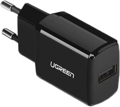 Ładowarka sieciowa Ugreen ED011 USB Wall Charger 2.1A Czarna (6957303854592) - obraz 2