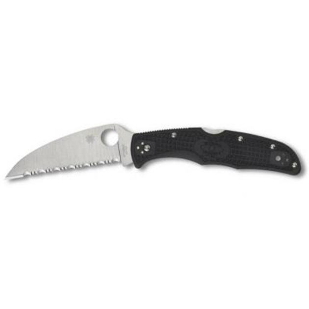 Ніж Spyderco Endura Wharncliffe Serrated (C10FSWCBK) - зображення 1