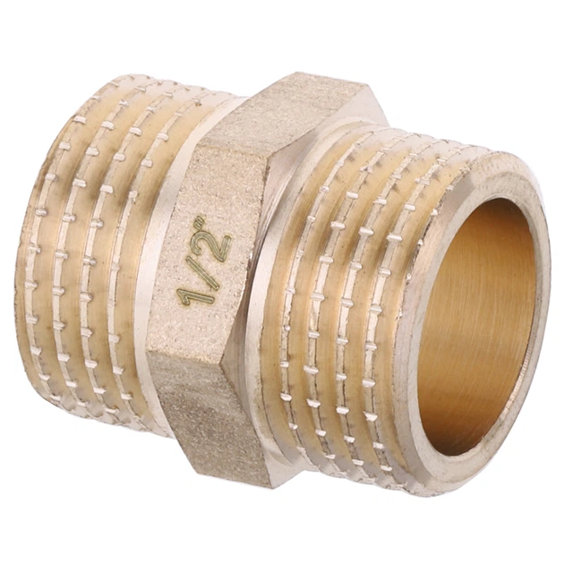 Ніпель 1/2 '' BIG KOER WM.N06.WN БЕЗ НІКЕЛЮ (KR2989) - Фото 1 Ніпель 1/2 '' BIG KOER WM.N06.WN БЕЗ НІКЕЛЮ (KR2989) - зображення 1
