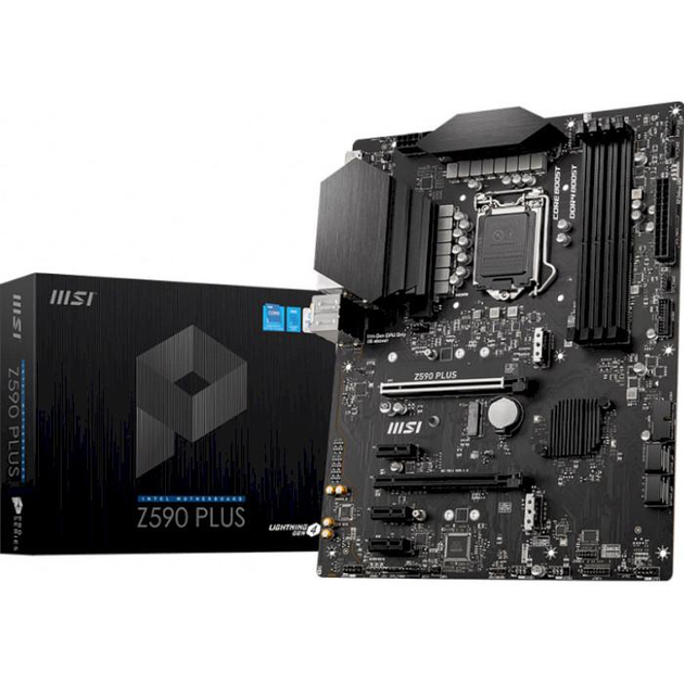 Материнська плата MSI Z590 Plus – фото, отзывы, характеристики в ...