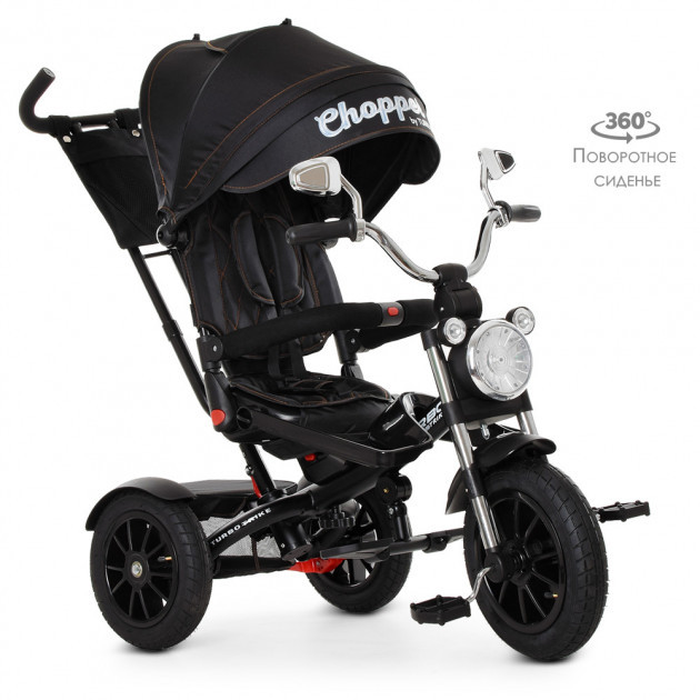 Велосипед трехколесный TURBOTRIKE велосипед-коляска с родительской ...