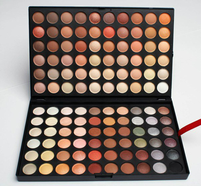 Палетка теней для макияжа 120 теплых матовых цветов №4 от продавца ...