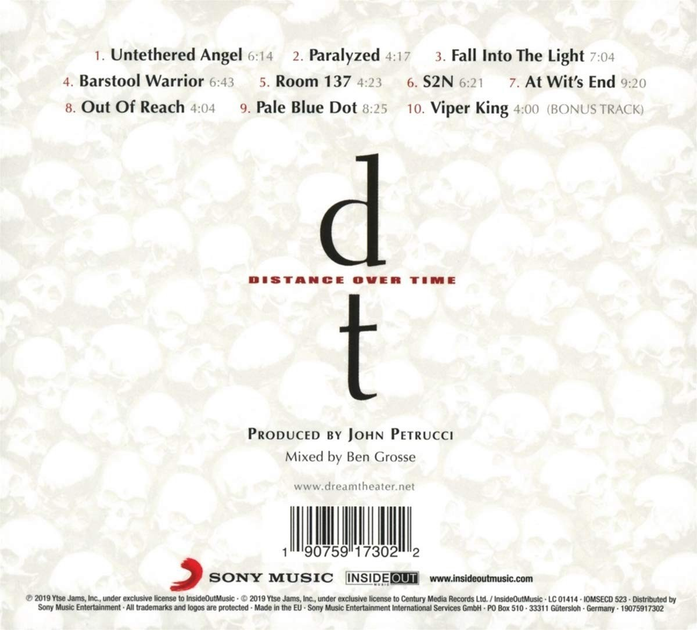 DREAM THEATER – Distance Over Time (CD, Deluxe Digipack, EU