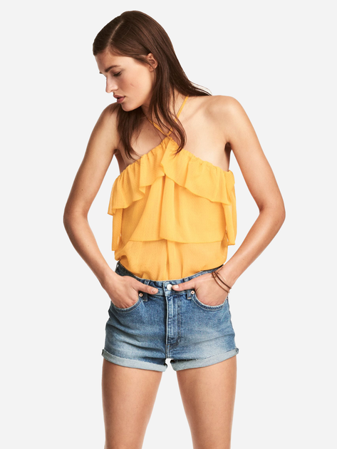 Топ жіночий H&M 4978065abr 42 Помаранчевий від Rozetka на платформі USKIDKA Акція на Топ жіночий H&M 4978065abr 42 Помаранчевий від Rozetka