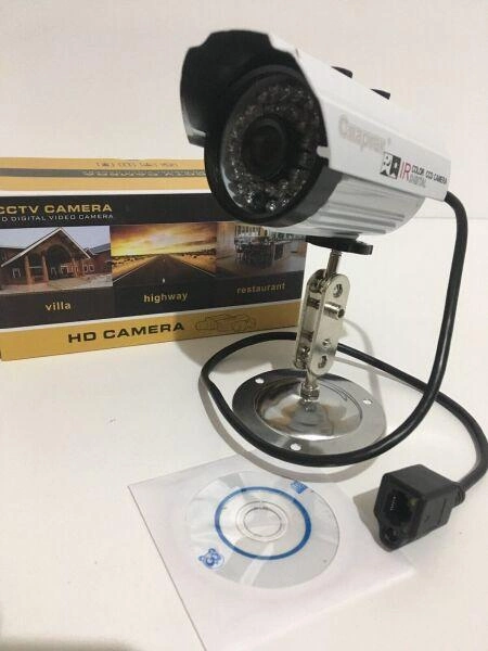 Цифровая IP камера с подсветкой Спартак уличная MOD-635 1.3 mp Белая (NF00041) - изображение 2
