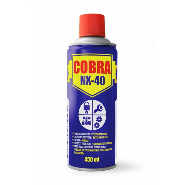 Аерозоль універсальний (спрей) 450 мл Cobra NX40 (NX45400) фото