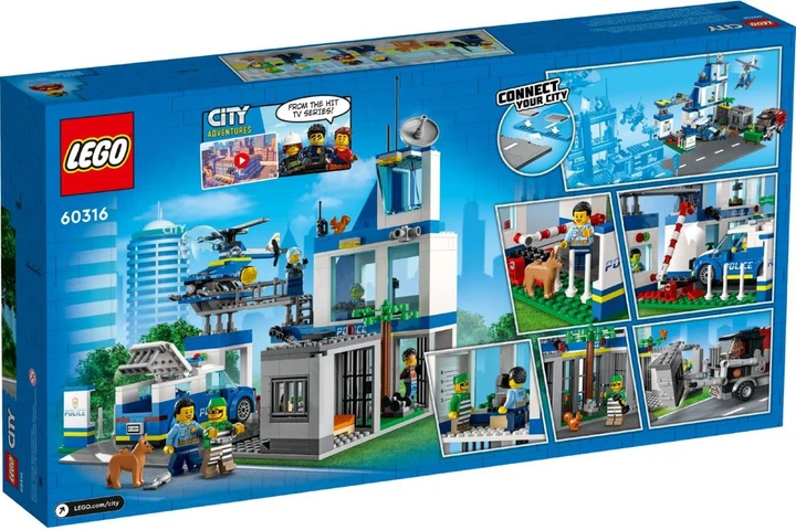 Lego City Полицейский участок 60316 - Фото 2 Lego City Полицейский участок 60316 - изображение 2