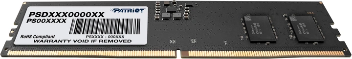RAM Patriot DDR5-4800 8192MB PC4-38400 Seria Signature (PSD58G480041) - obraz 2