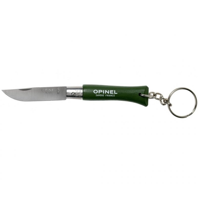 Нож Opinel 4 Inox VRI Green (002054) - изображение 1