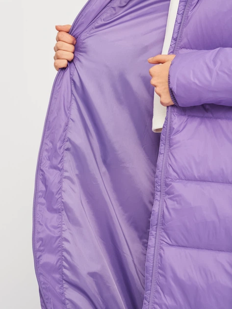 Пуховик зимний длинный женский Kappa 110673-V1 48 Фиолетовый